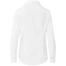 Ladies Long Sleeve Carolina Shirt White Back
